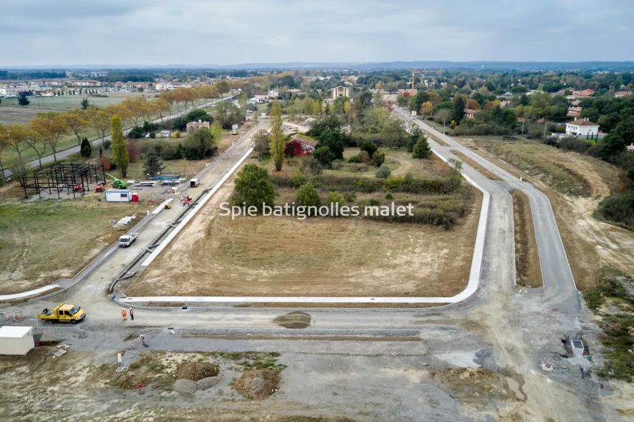 Photo SPIE BATIGNOLLES / MALET - ZAC DE L'ESCALETTE