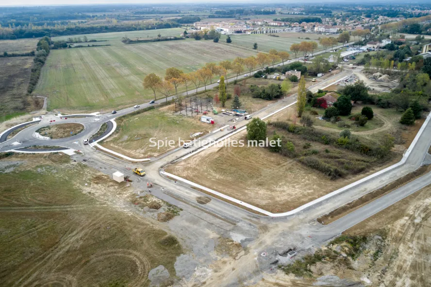 Photo SPIE BATIGNOLLES / MALET - ZAC DE L'ESCALETTE