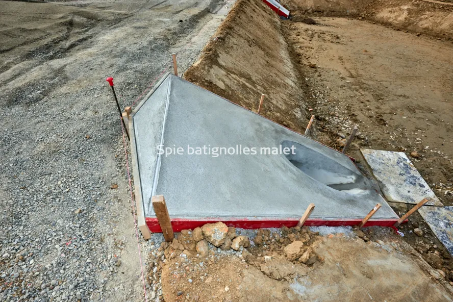 Photo SPIE BATIGNOLLES / MALET - VRD Enrobes