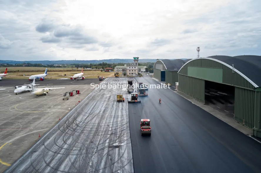 Photo SPIE BATIGNOLLES / MALET - Piste et tarmac