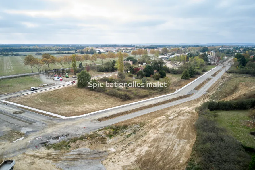 Photo SPIE BATIGNOLLES / MALET - ZAC DE L'ESCALETTE
