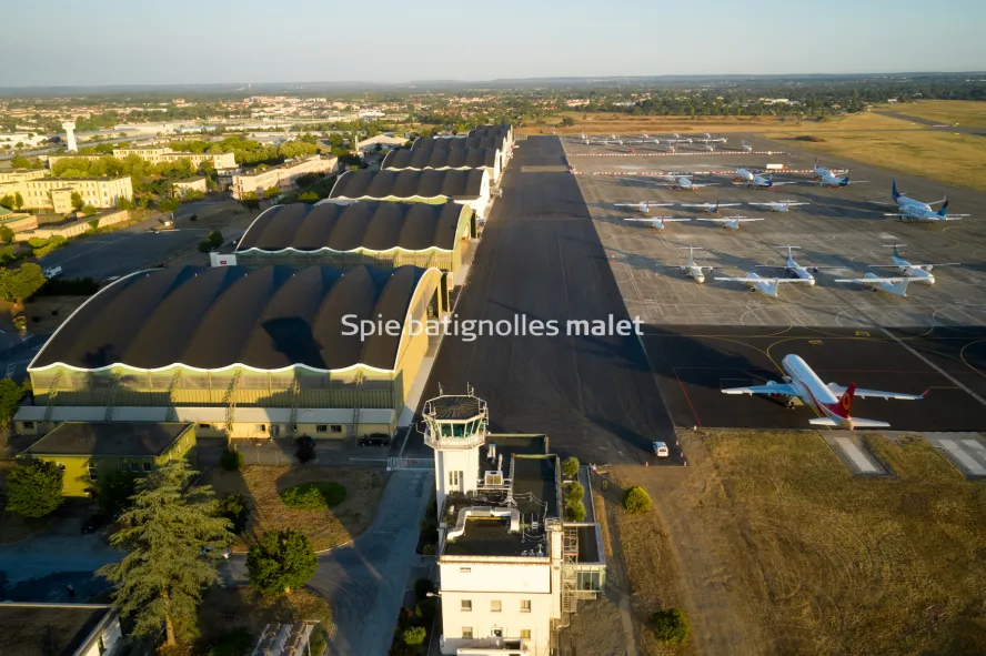 Photo SPIE BATIGNOLLES / MALET - Piste et tarmac