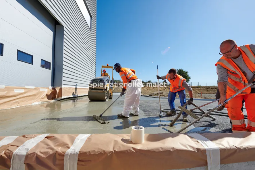 Photo SPIE BATIGNOLLES / MALET - Chantier OOGARDEN
