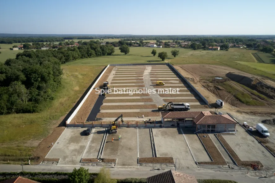 Photo SPIE BATIGNOLLES / MALET - Cimetiere Fonsorbes