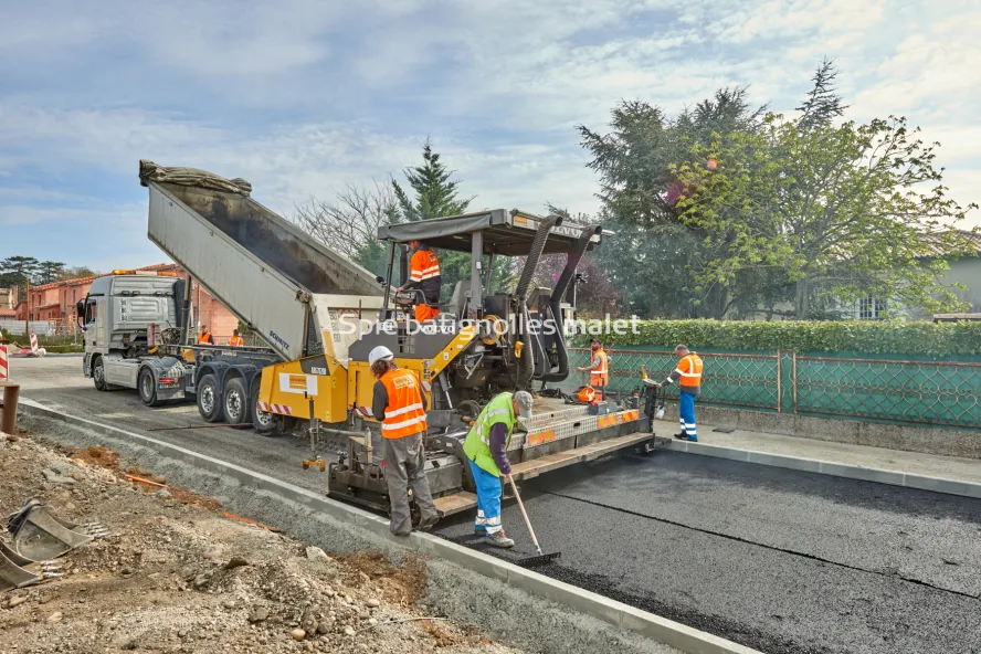 Photo SPIE BATIGNOLLES / MALET - VRD Enrobes