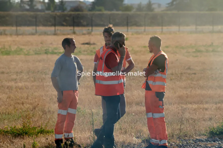 Photo SPIE BATIGNOLLES / MALET - Piste et tarmac