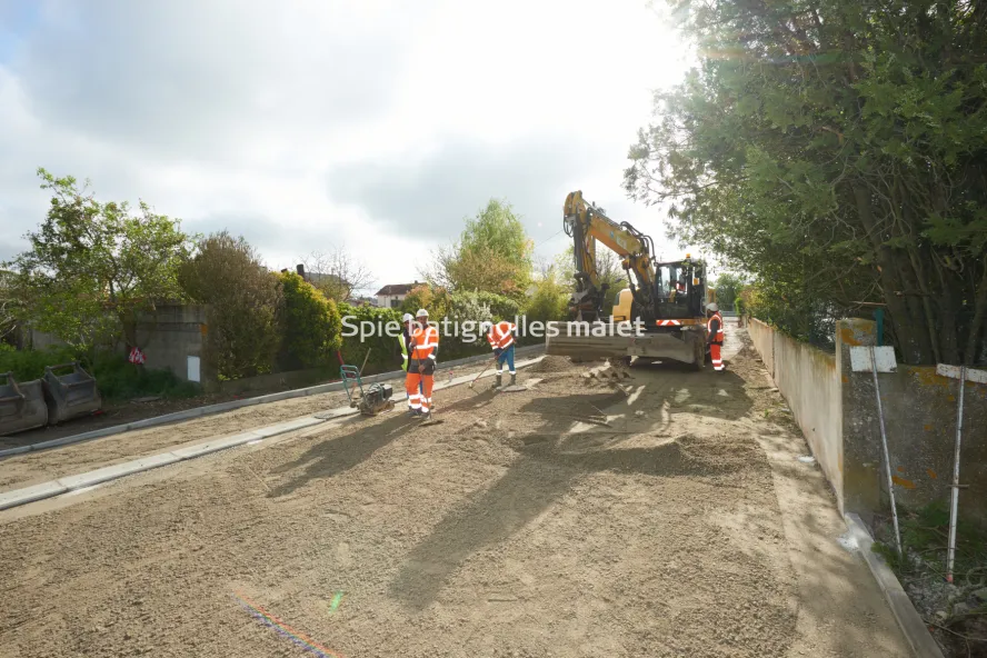 Photo SPIE BATIGNOLLES / MALET - Travaux pres LINEO5