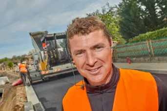 Photo SPIE BATIGNOLLES / MALET - VRD Enrobes