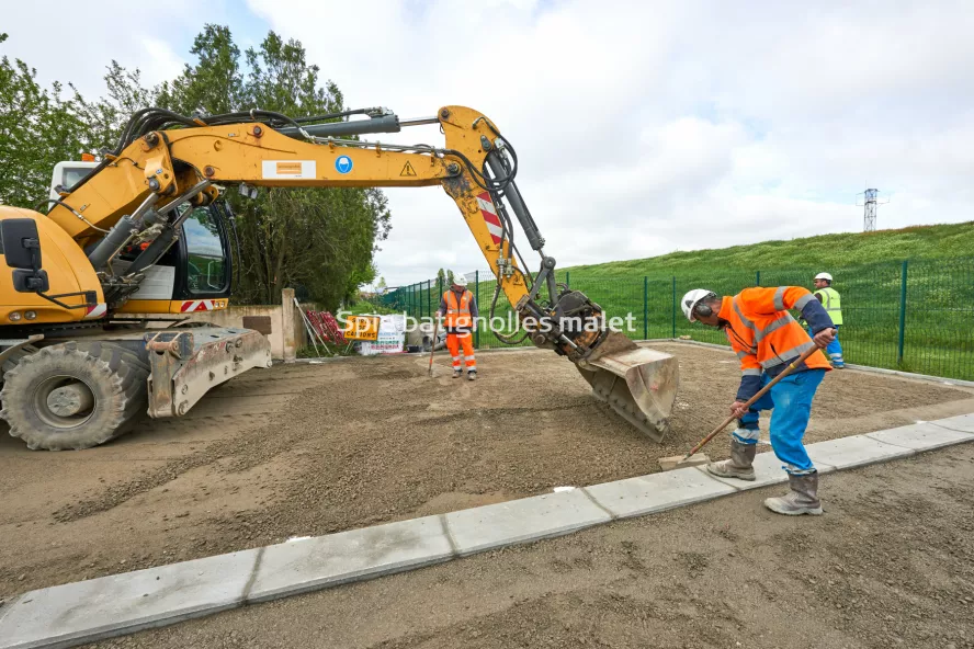 Photo SPIE BATIGNOLLES / MALET - Travaux pres LINEO5