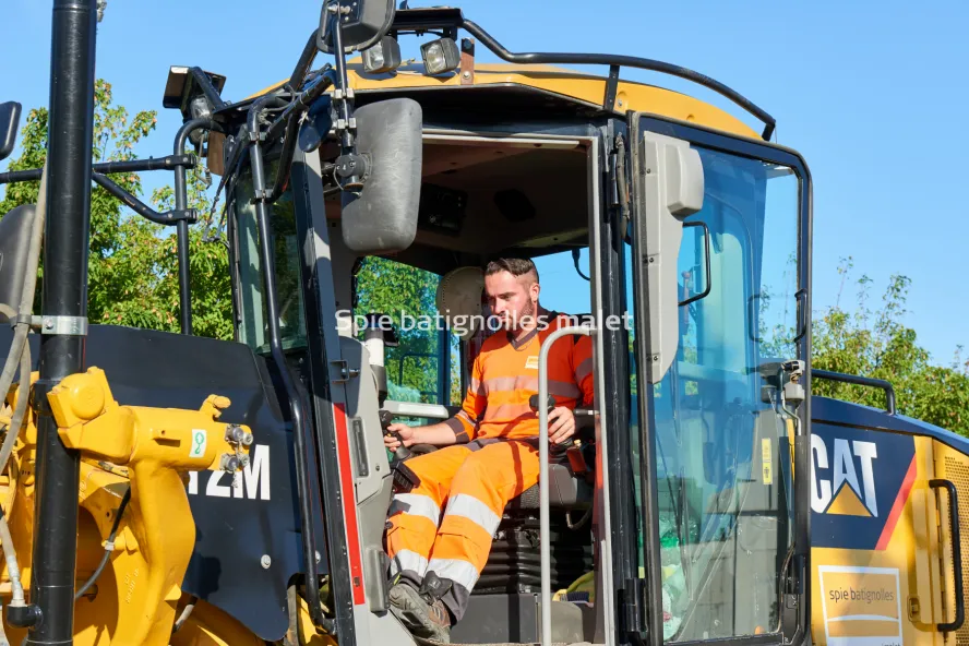 Photo SPIE BATIGNOLLES / MALET - PAULSABATIER