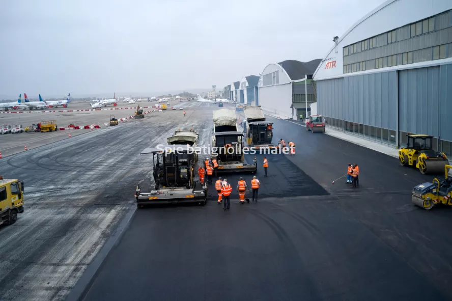 Photo SPIE BATIGNOLLES / MALET - Piste et tarmac