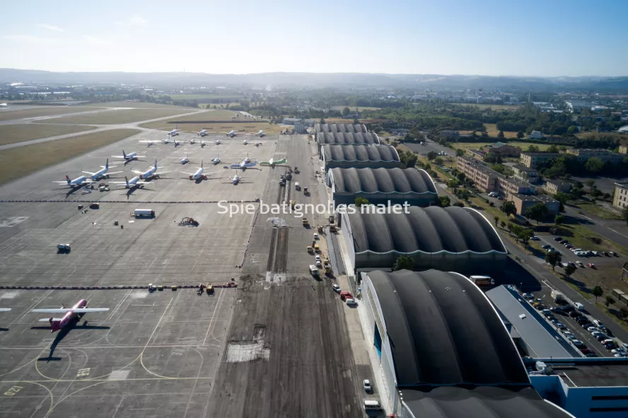 Photo SPIE BATIGNOLLES / MALET - Piste et tarmac