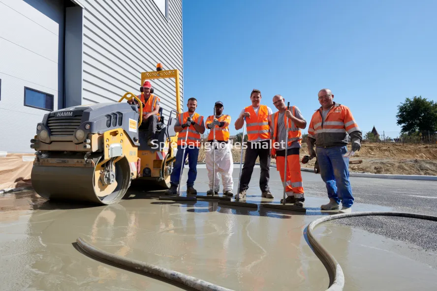 Photo SPIE BATIGNOLLES / MALET - Chantier OOGARDEN