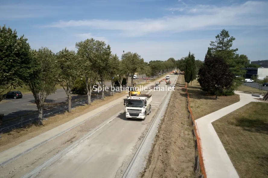 Photo SPIE BATIGNOLLES / MALET - PAULSABATIER