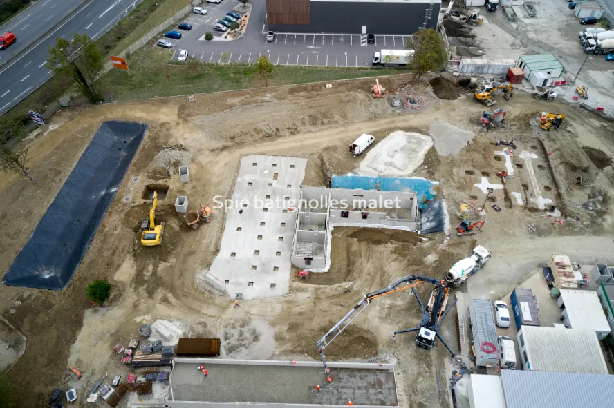 Photo SPIE BATIGNOLLES / MALET - LAFARGE