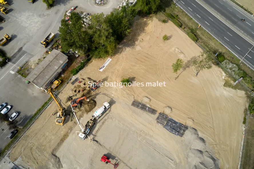 Photo SPIE BATIGNOLLES / MALET - LAFARGE