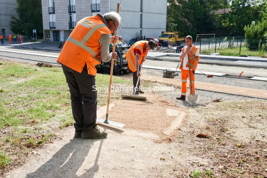 Photo SPIE BATIGNOLLES / MALET - PAULSABATIER