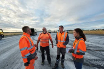Photo SPIE BATIGNOLLES / MALET - Piste et tarmac