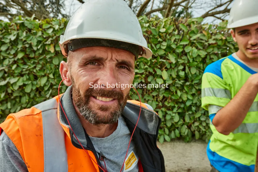 Photo SPIE BATIGNOLLES / MALET - VRD Enrobes