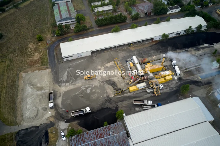 Photo SPIE BATIGNOLLES / MALET - Piste et tarmac