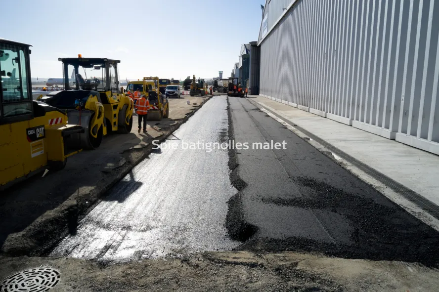 Photo SPIE BATIGNOLLES / MALET - Piste et tarmac