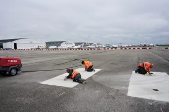 Photo SPIE BATIGNOLLES / MALET - Piste et tarmac
