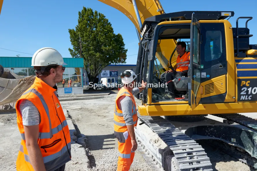 Photo SPIE BATIGNOLLES / MALET - LAFARGE