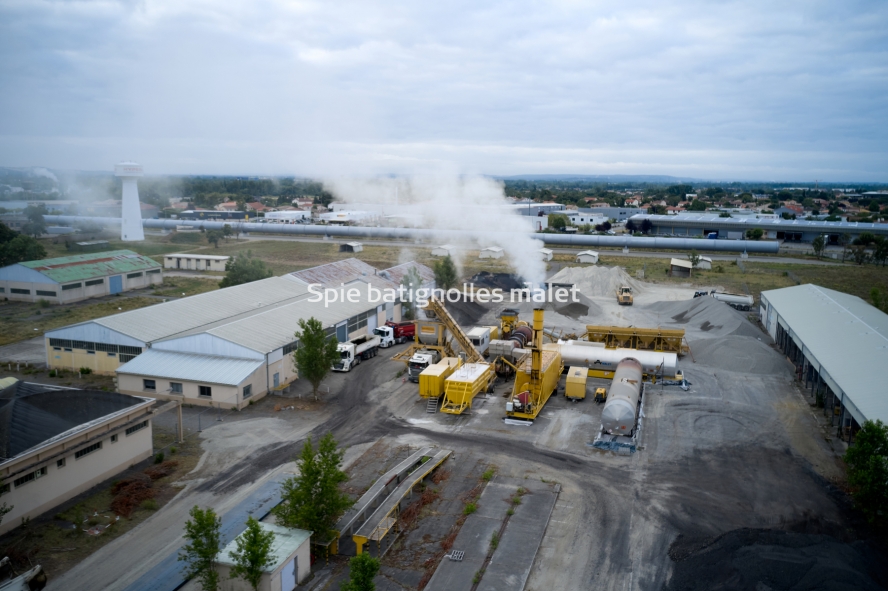 Photo SPIE BATIGNOLLES / MALET - Piste et tarmac