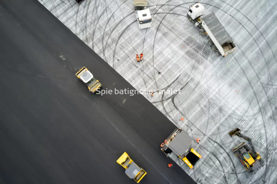 Photo SPIE BATIGNOLLES / MALET - Piste et tarmac