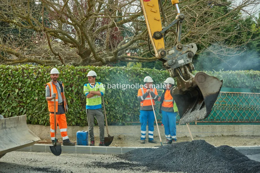 Photo SPIE BATIGNOLLES / MALET - VRD Enrobes