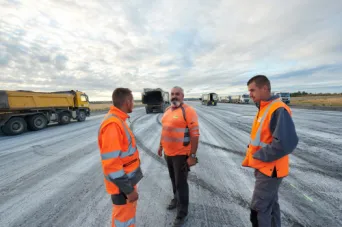 Photo SPIE BATIGNOLLES / MALET - Piste et tarmac