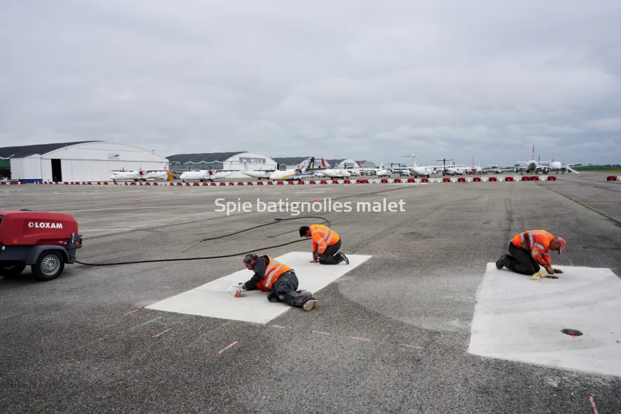 Photo SPIE BATIGNOLLES / MALET - Piste et tarmac