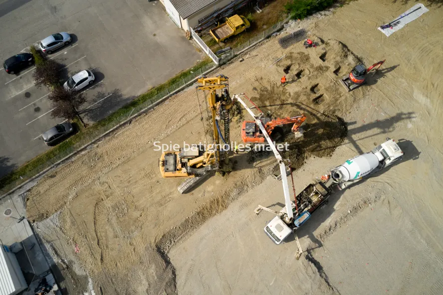 Photo SPIE BATIGNOLLES / MALET - LAFARGE