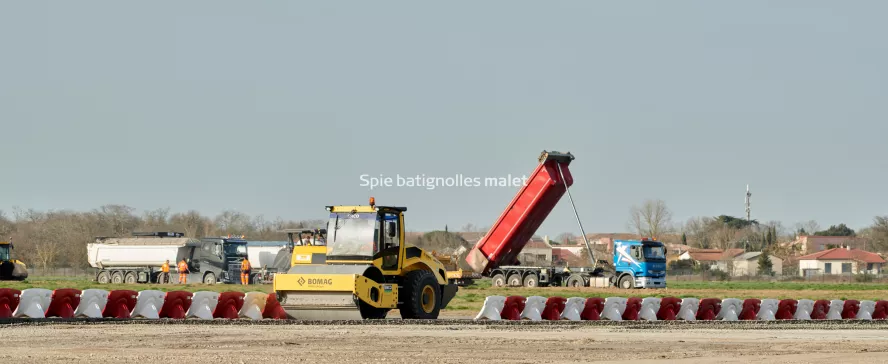 Photo SPIE BATIGNOLLES / MALET - Piste et tarmac