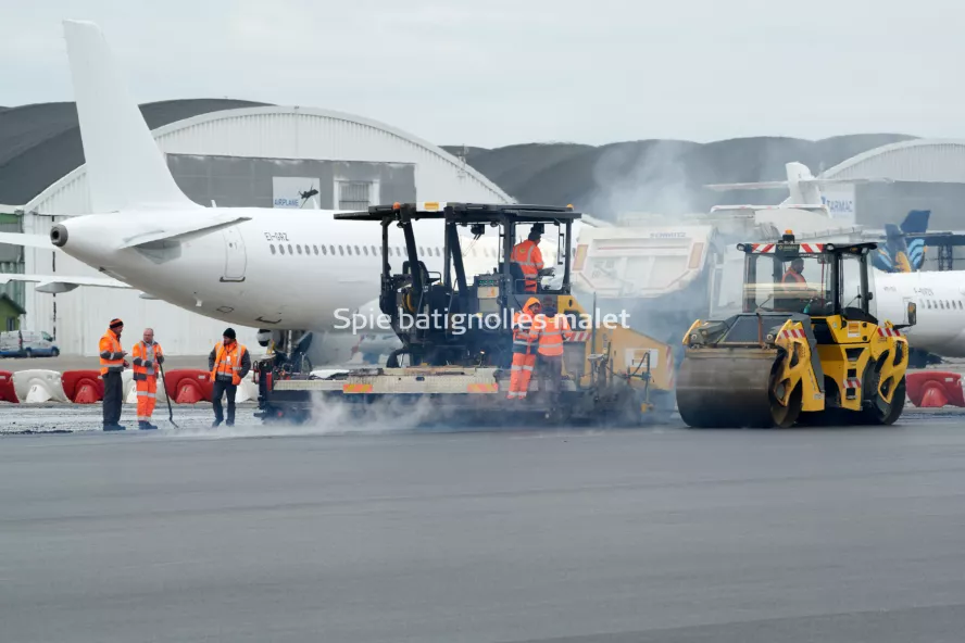 Photo SPIE BATIGNOLLES / MALET - Piste et tarmac