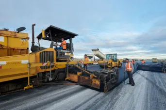 Photo SPIE BATIGNOLLES / MALET - Piste et tarmac