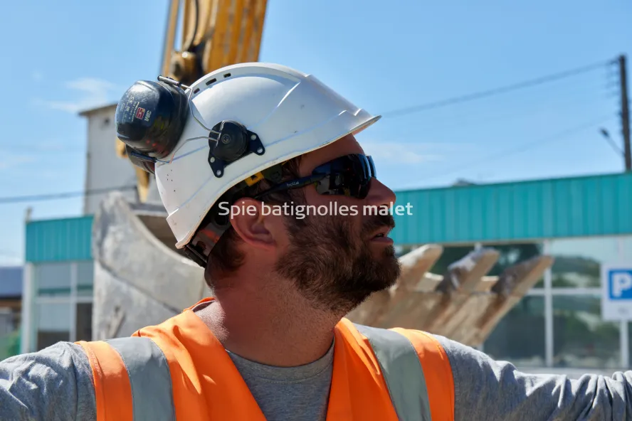 Photo SPIE BATIGNOLLES / MALET - LAFARGE