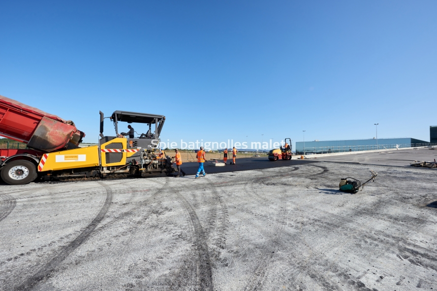 Photo SPIE BATIGNOLLES / MALET - Travaux sur le MEET