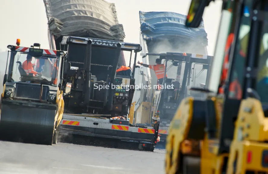 Photo SPIE BATIGNOLLES / MALET - Piste et tarmac