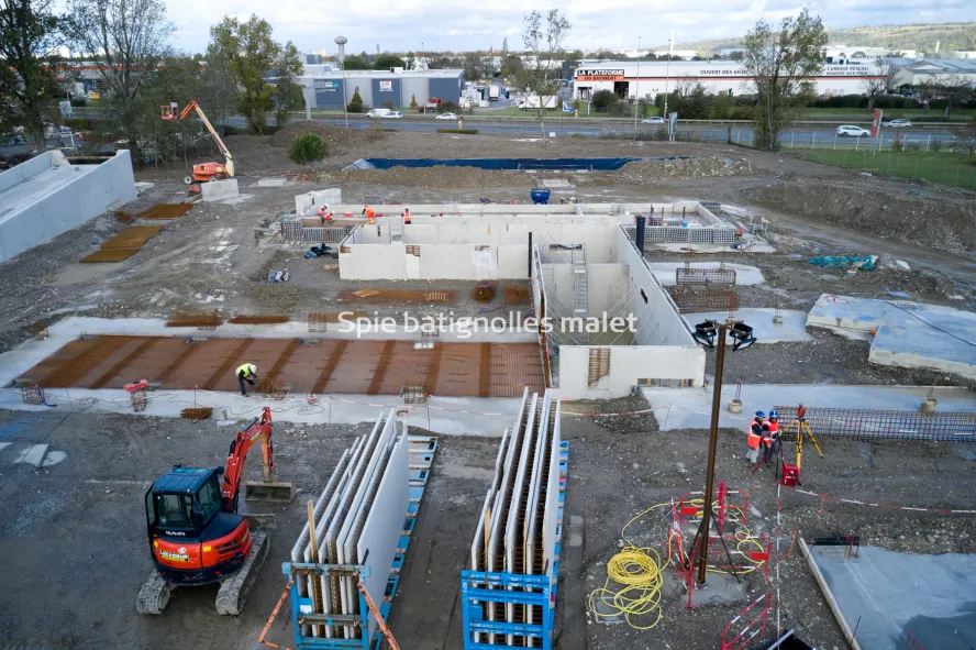 Photo SPIE BATIGNOLLES / MALET - LAFARGE