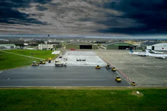 Photo SPIE BATIGNOLLES / MALET - Piste et tarmac