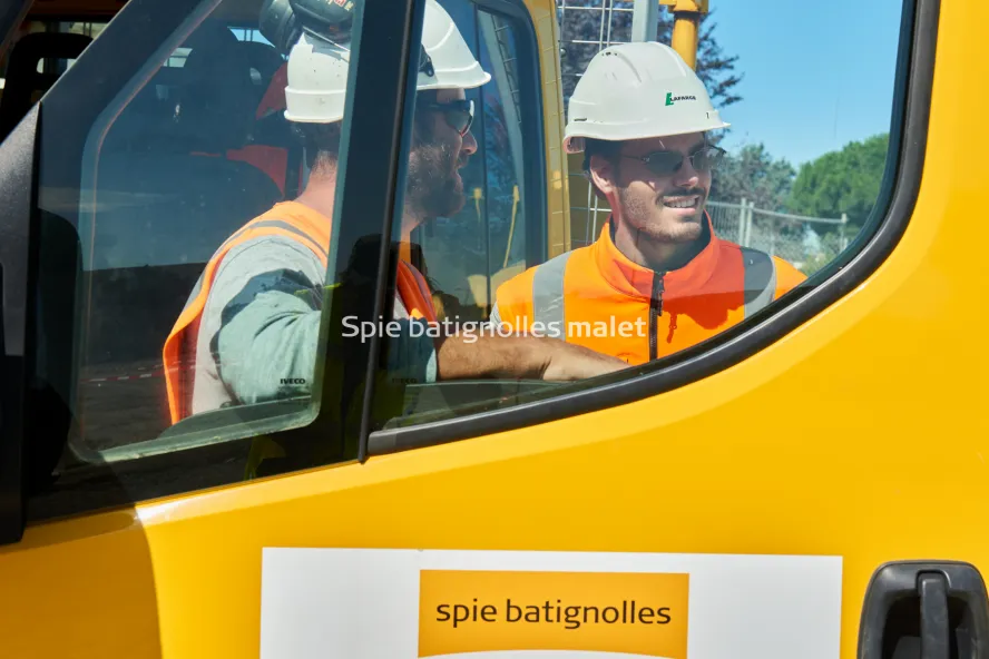 Photo SPIE BATIGNOLLES / MALET - LAFARGE