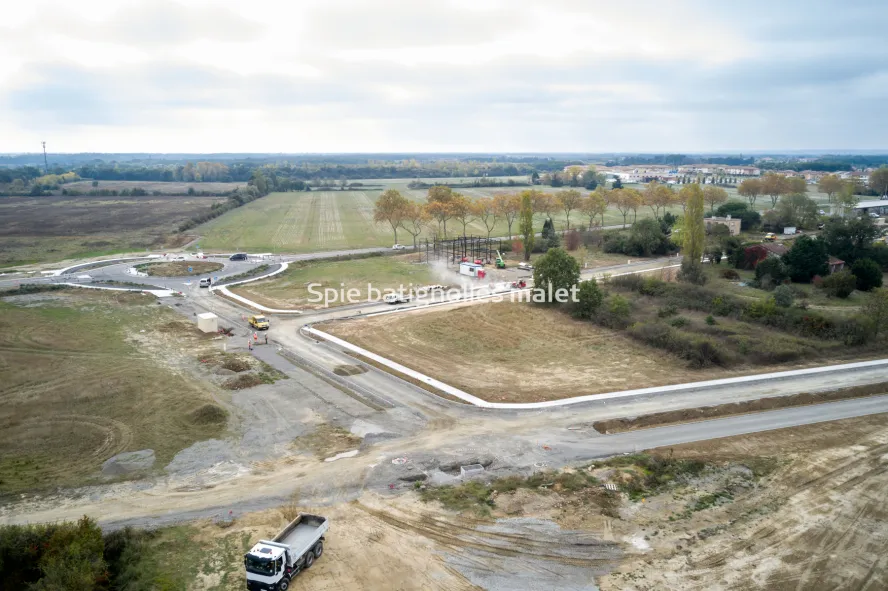 Photo SPIE BATIGNOLLES / MALET - ZAC DE L'ESCALETTE
