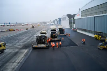Photo SPIE BATIGNOLLES / MALET - Piste et tarmac