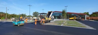 Photo SPIE BATIGNOLLES / MALET - Enrobes et finition Lidl