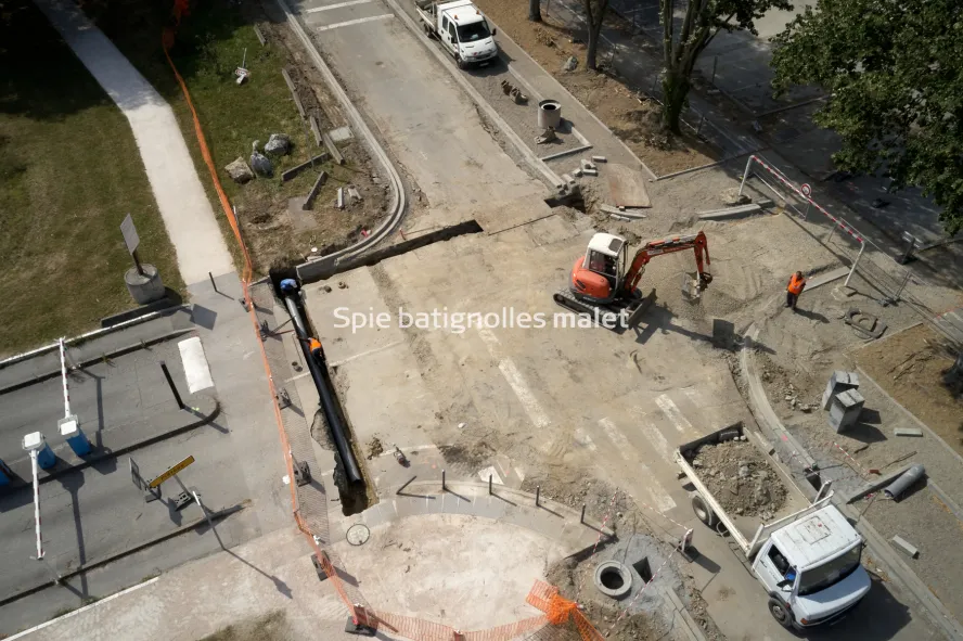 Photo SPIE BATIGNOLLES / MALET - PAULSABATIER