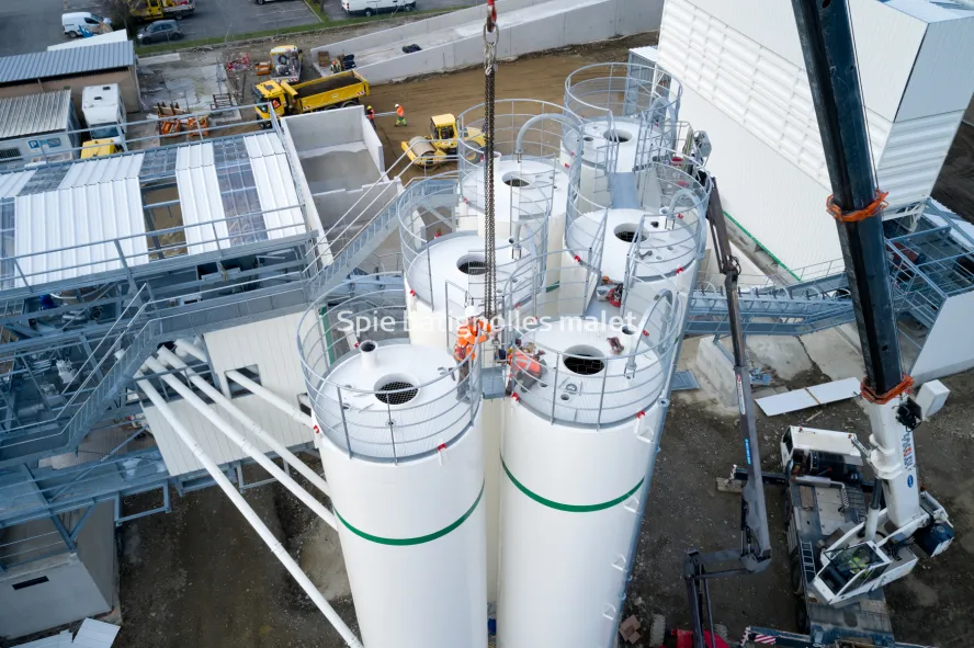 Photo SPIE BATIGNOLLES / MALET - LAFARGE