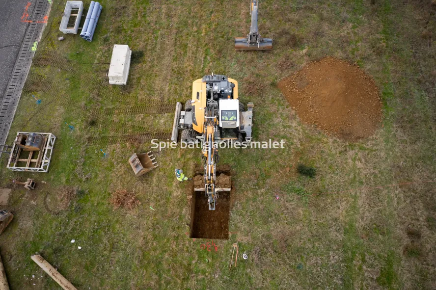 Photo SPIE BATIGNOLLES / MALET - FRANCAZAL