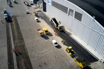 Photo SPIE BATIGNOLLES / MALET - Piste et tarmac