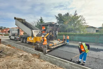 Photo SPIE BATIGNOLLES / MALET - VRD Enrobes